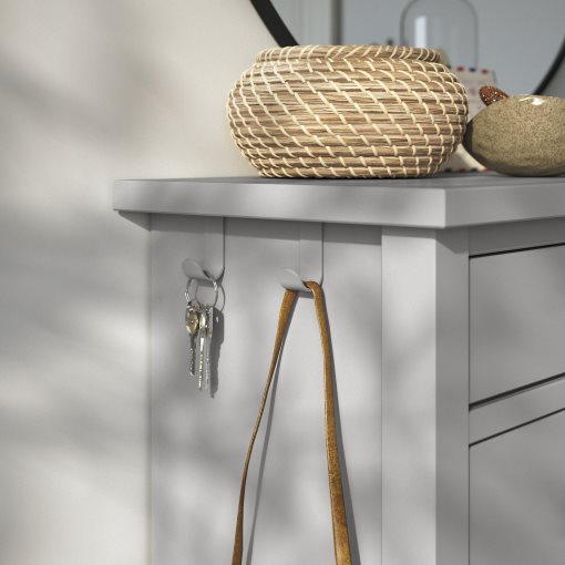 GULLABERG, shoe cabinet with 2 compartments, 88x30x122 cm, 405.876.97