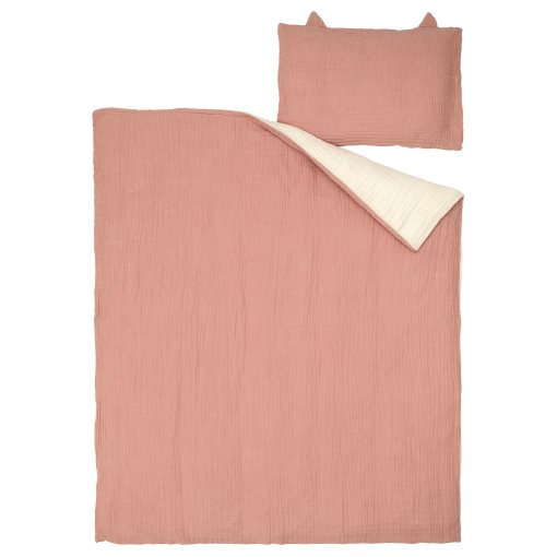 GULDVÄVARE, 3-piece bedlinen set for cot, 70x140 cm, 405.885.88
