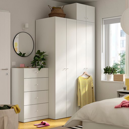 LASTARE, chest of 4 drawers, 60x42x100 cm, 405.993.51