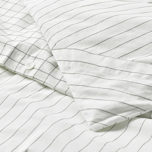 DOFTAKLEJA, παπλωματοθήκη και μαξιλαροθήκη, 150x200/50x60 cm, 406.005.14