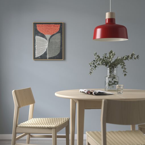 BLODFLÄDER, πίνακας/πορτοκαλί λουλούδια, 40x50 cm, 406.019.19