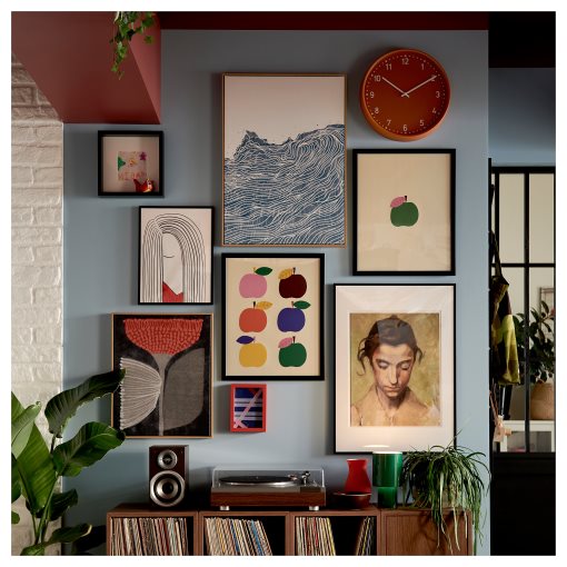 BLODFLÄDER, πίνακας/πορτοκαλί λουλούδια, 40x50 cm, 406.019.19