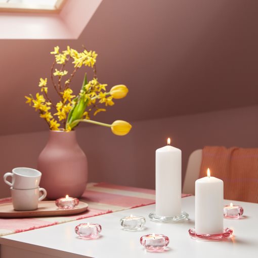 BLADFÅGEL, tealight holder, 3 cm, 406.070.30