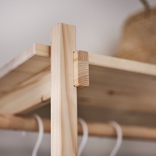 KRONÖREN, ανοιχτή αποθήκευση, 90x49x181 cm, 406.108.05