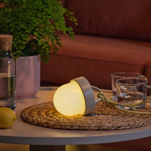 SOLVINDEN, ηλιακό κρεμαστό φωτιστικό με ενσωματωμένο φωτισμό LED, 10 cm, 406.146.53