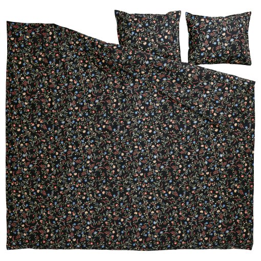 BRUDKRUSBÄR, duvet cover and 2 pillowcases, 240x220/50x60 cm, 406.148.08