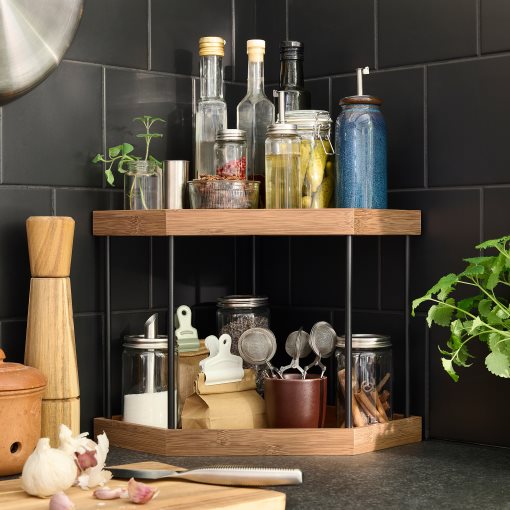 corner shelf for kitchen countertop, 406.185.71
