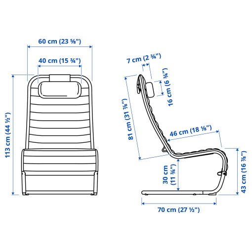 YXSTABY, gaming lounge chair, 406.200.03