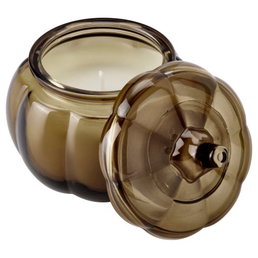 HOSTAGILLE, scented candle in glass/spiced pumpkin, 20 hr, 406.257.98