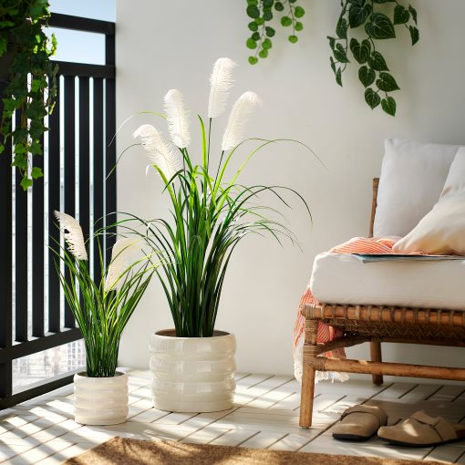 FEJKA, artificial potted plant/grass/in/outdoor, 17 cm, 406.263.97