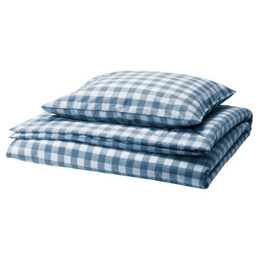 EKTANDVINGE, duvet cover and pillowcase, 150x200/50x60 cm, 406.326.71