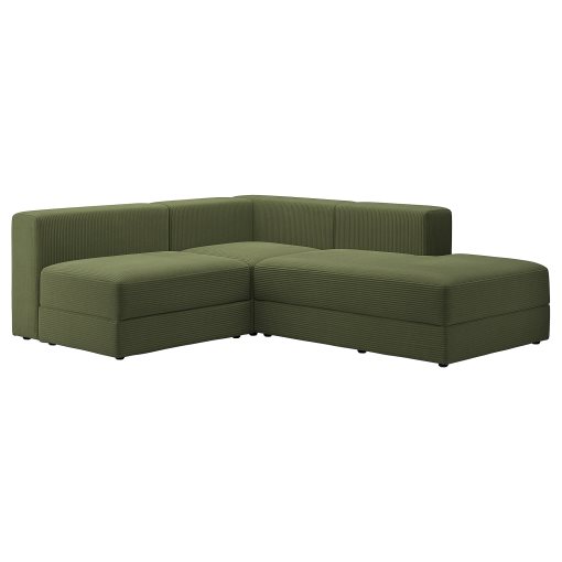 JÄTTEBO, modular corner sofa 2,5-seat with chaise longue/right, 494.851.90