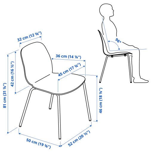 LIDÅS, chair, 495.055.60