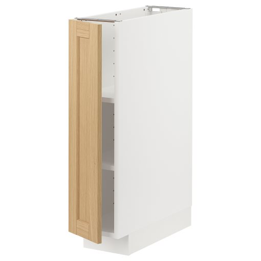 METOD, base cabinet with shelves, 20x60 cm, 495.090.87
