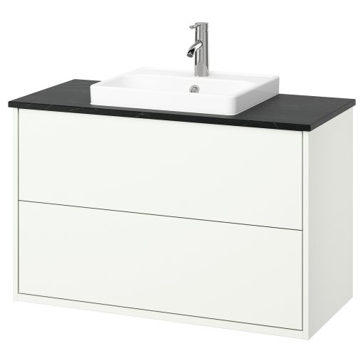 HAVBACK/ORRSJON, wash-stand with drawers/wash-basin/tap, 102x49x71 cm, 495.141.02