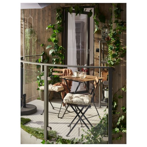 TÄRNÖ, table and 4 chairs/foldable/outdoor, 100x54 cm, 495.753.60