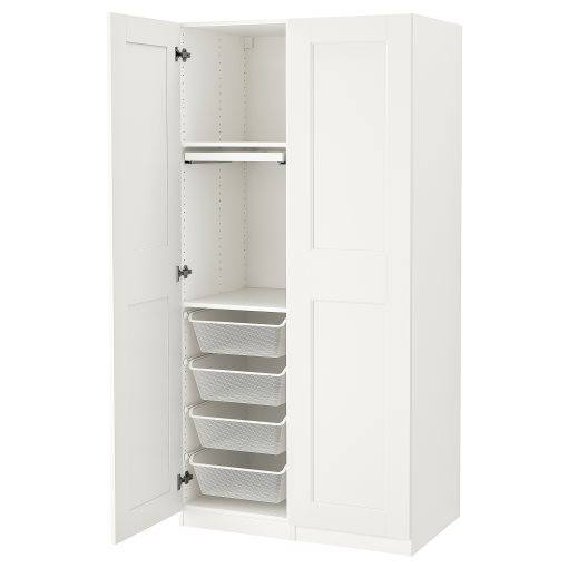 PAX/GRIMO, wardrobe combination, 100x60x201 cm, 495.901.48