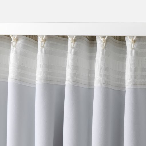 VILBORG, room darkening curtains, 1 pair, 502.975.55