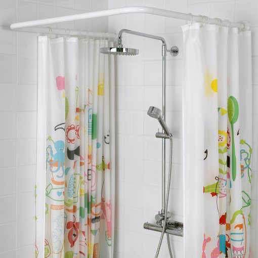 VIKARN, shower curtain rod, 503.060.17
