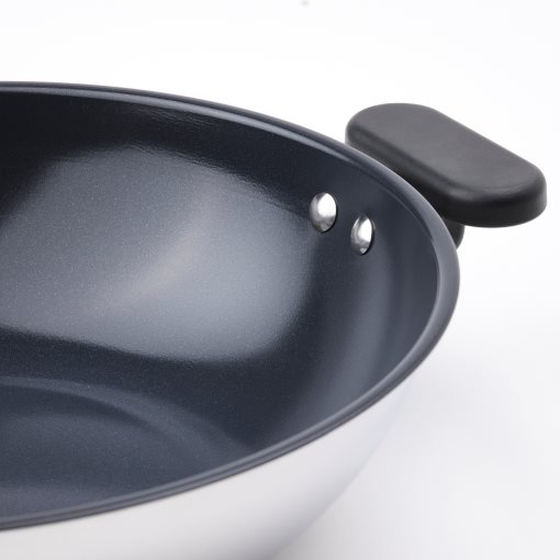 MIDDAGSMAT, wok/non-stick coating, 28 cm, 504.636.96