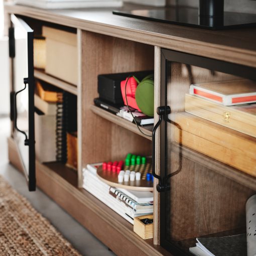 LANESUND, TV bench, 161x47x55 cm, 504.665.53