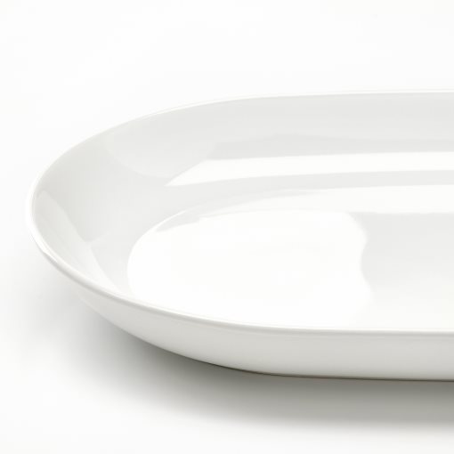 GODMIDDAG, serving plate, 36x22 cm, 504.797.20