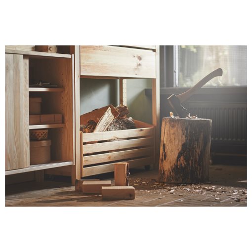 IVAR, storage box on wheels, 78x30 cm, 504.845.09