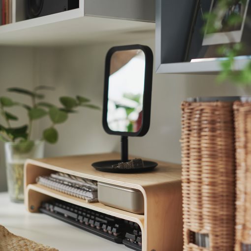 LINDBYN, επιτραπέζιος καθρέφτης, 14x27 cm, 504.863.39