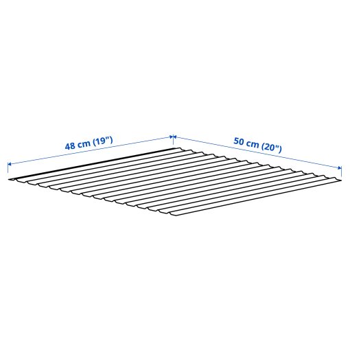 UPPDATERA, drawer mat, 50x48 cm, 505.498.36