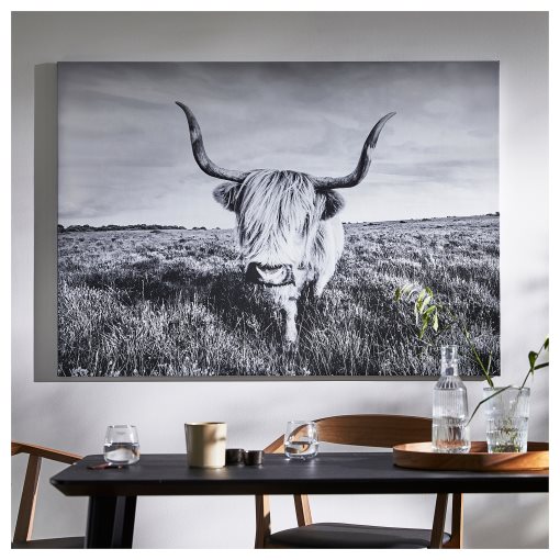 BJÖRKSTA, καμβάς/Άγρια φύση, 140x100 cm, 505.549.03