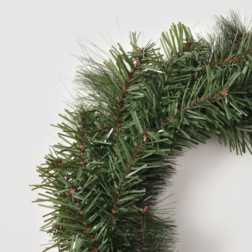 VINTERFINT, artificial wreath/in/outdoor/pine spruce, 45 cm, 505.621.30