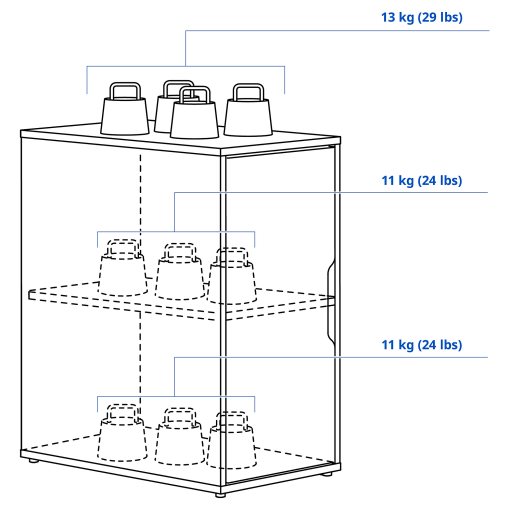ALEX, μονάδα αποθήκευσης, 36x70 cm, 505.637.90