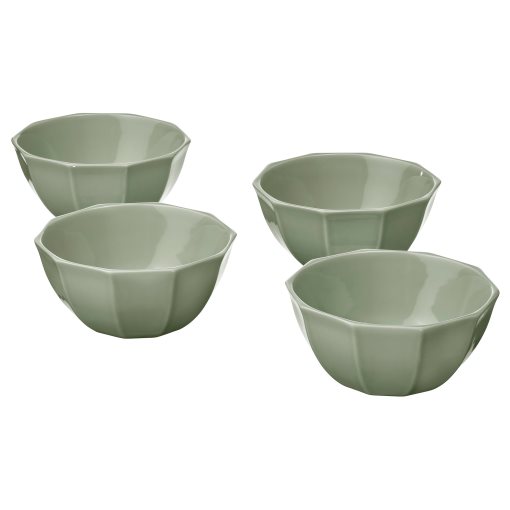 STRIMMIG, κεραμικό μπολ, 4 τεμ. 15 cm, 505.676.65