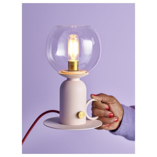 ÅSKMULLER, table lamp/dimmable, 24 cm, 505.762.26