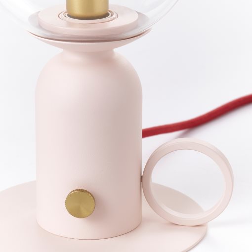 ÅSKMULLER, table lamp/dimmable, 24 cm, 505.762.26