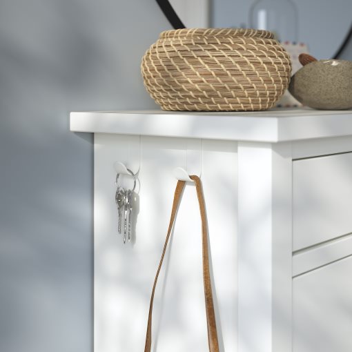 GULLABERG, shoe cabinet with 2 compartments, 88x30x122 cm, 505.876.92