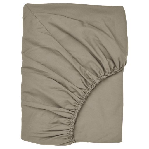 ULLVIDE, fitted sheet, 80x200 cm, 505.902.08