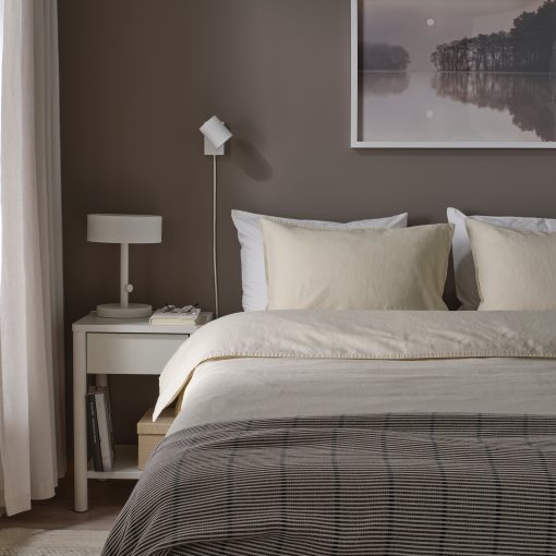 RUNDHAGTORN, duvet cover and pillowcase, 150x200/50x60 cm, 506.001.70