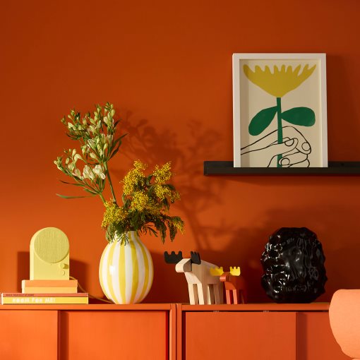 RODALM, κορνίζα με πόστερ/ένα λουλούδι για εσένα, 30x40 cm, 506.021.45