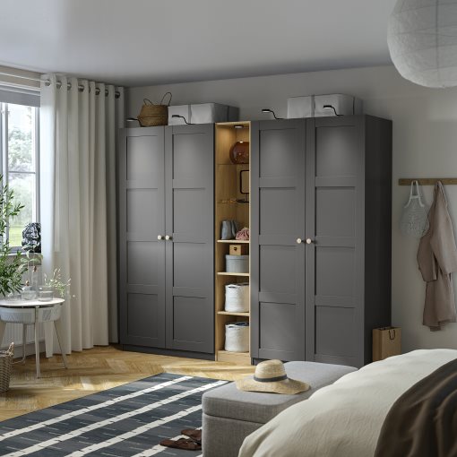 PAX, add-on mid-unit, 35x35x201 cm, 506.038.28