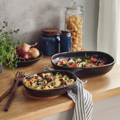 GLADELIG, σκεύος φούρνου, σετ 2 τεμ., 506.079.49