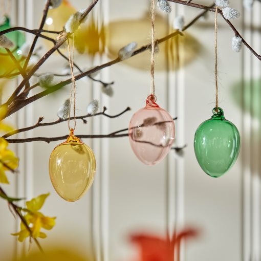 TJÄRLEK, κρεμαστή διακόσμηση, 3 τεμ., 506.124.46