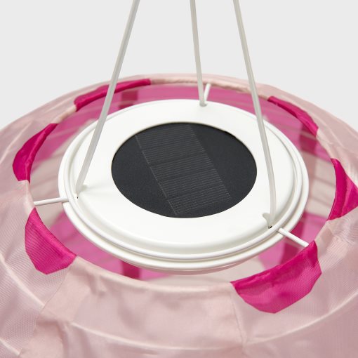 SOLVINDEN, ηλιακό κρεμαστό φωτιστικό με ενσωματωμένο φωτισμό LED, 30 cm, 506.147.04