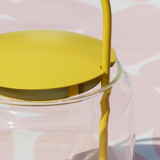 TOFSAND, lantern for tealight in/outdoor, 21 cm, 506.196.31