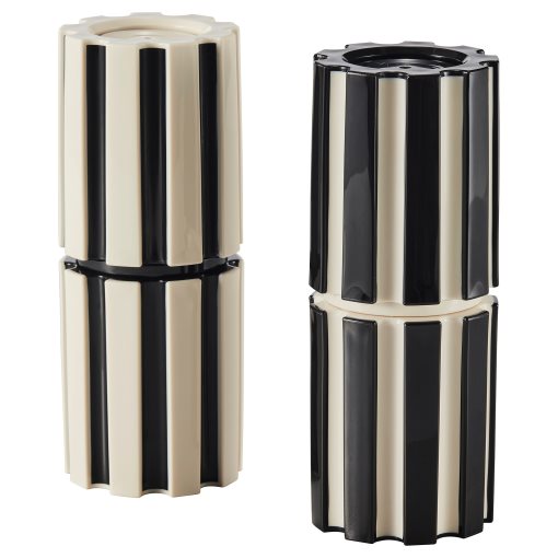 SPJUTLILJA, spice mill set of 2, 16 cm, 506.242.27