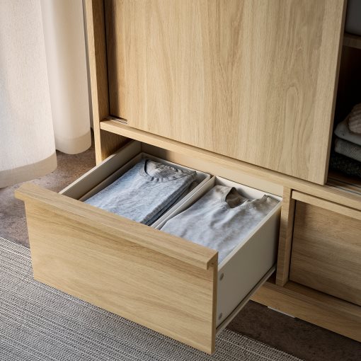 ANKARUDDEN, wardrobe with sliding doors, 98x60x190 cm, 506.262.50