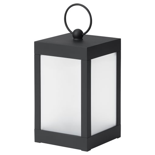 STRÅLA, table decoration with built-in LED light source/battery-operated/star, 16 cm, 506.334.77
