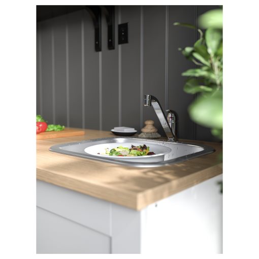 FYNDIG, inset sink 1 bowl, 46x40 cm, 591.580.03