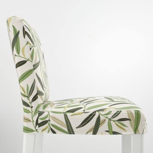 BERGMUND, bar stool with backrest, 62 cm, 593.997.57