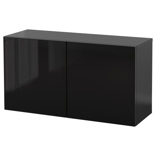 BESTÅ, wall-mounted cabinet combination, 120x42x64 cm, 594.410.87